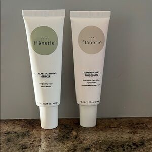 Flanerie Everlasting Spring Hibiscus & Jasmine Sunset Rose Quartz Skincare Set